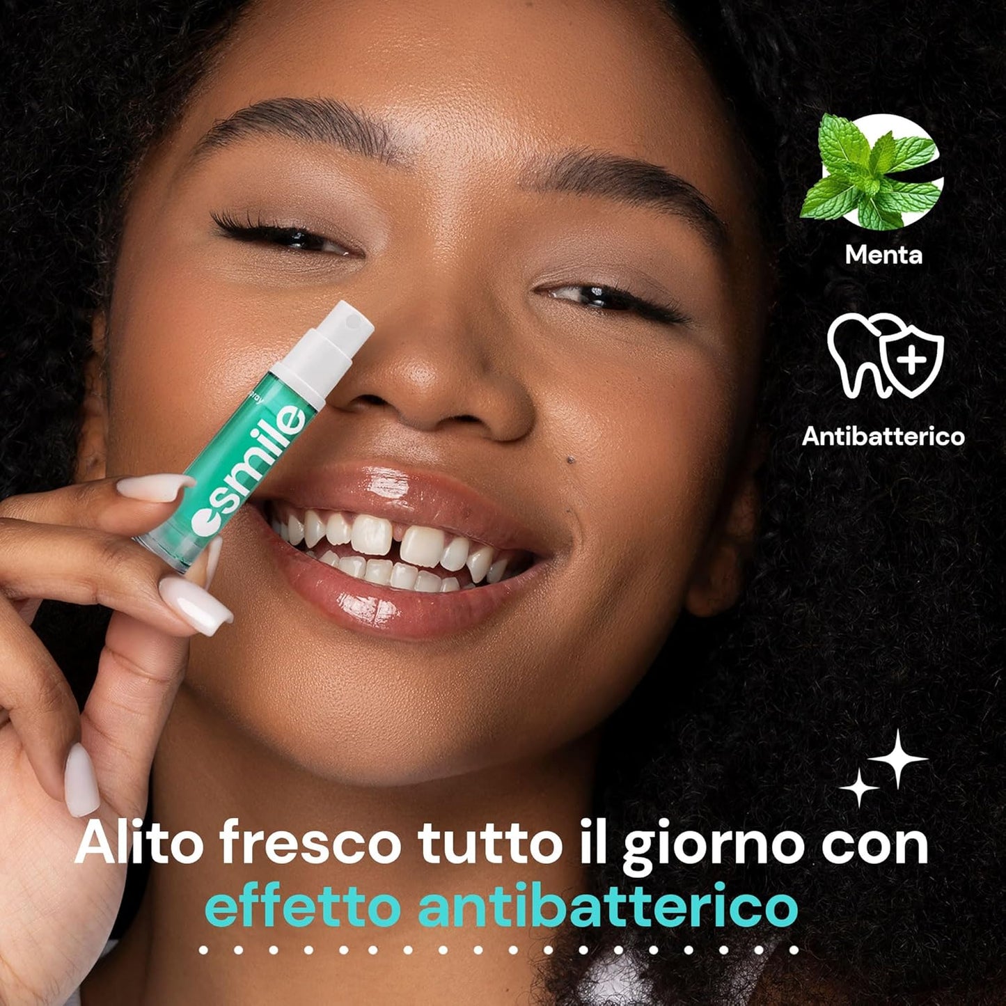 Fresh Breath Spray with Mint Flavour, 100 ml - ESMILE