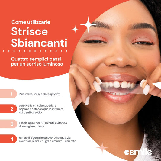 Bandes Blanchissantes Dents Saveur Pastèque – Whitening Strips Pour Blanchiment Dentaire Professionnel À Domicile – Kit 14 Bandes Ultra-Adhésives Pour Un Sourire Éclatant